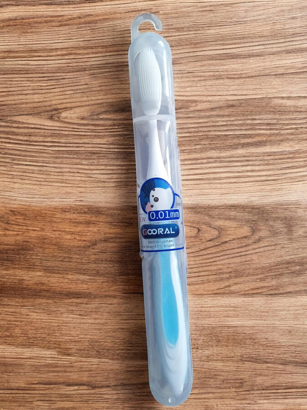 Extra Soft Silicone Toothbrush for Kids Adults with 0.01 mm Bristles, Over 2600 Ultra-Soft Bristles, Gentle Gum Care, Includes Safety Plastic Case for Hygienic Storage, Assorted Colour