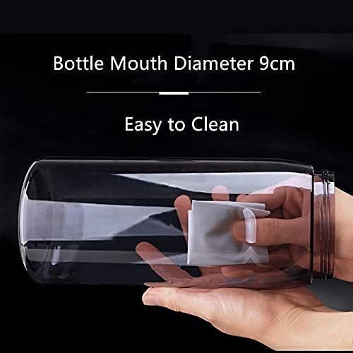 Scribble 2L Large Water Bottle – Leak Proof, BPA Free, Reusable Plastic Sports Jug for Gym, Yoga, Outdoor, Hiking, Cycling & Camping (Vibrant Colour, Pack of 1)