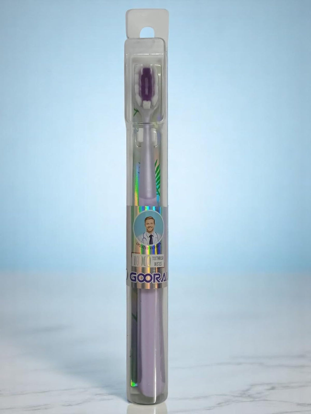 10,000+ Ultra Soft Micro Nano Bristle Toothbrush – Extra Soft for Adults, Kids & Braces – 0.15mm Gentle Gum Care – Ideal for Sensitive Teeth – With Hygienic Reusable Travel Case