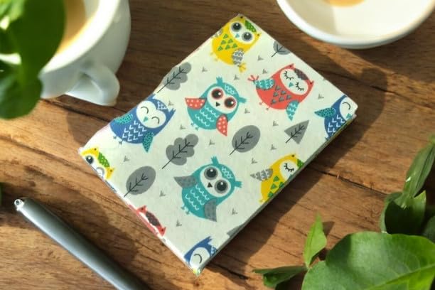 Festive Gift Set: A5 Handmade Diary with Designer Fabric Cover & 6-Piece Handcrafted Diya Set – Perfect for Diwali, Celebrations & Home Décor