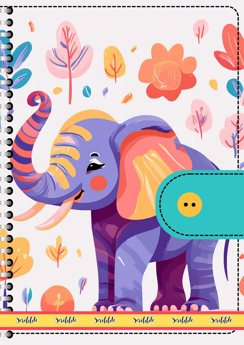 sketchbook A5 for artist watercolour drawing Spiral Bound Doodle Diary Journal Gift Sketch Book Diaries, 21cm x 15cm A5, 60 Pages, 155gsm, Hard Cover, Thick Cartridge Paper