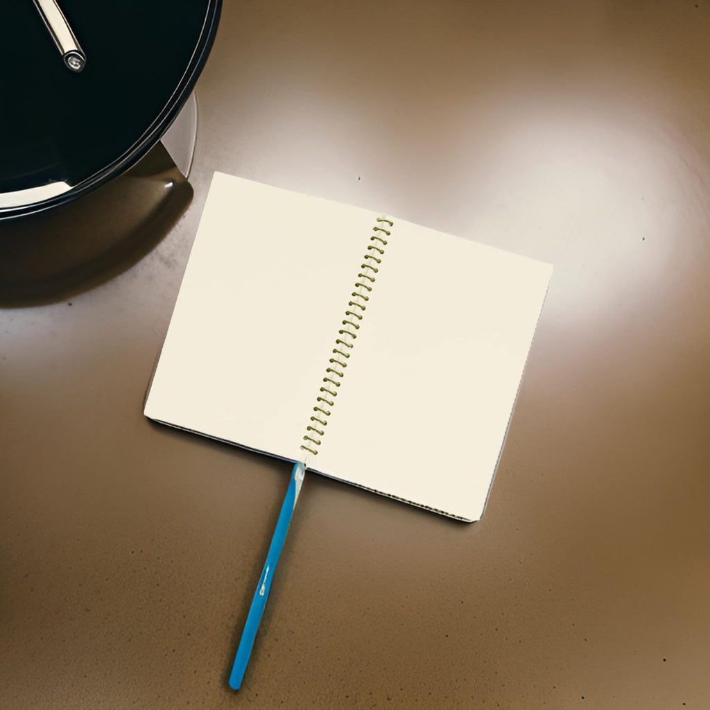 sketchbook A4 for artist watercolour drawing Spiral Bound Doodle Diary Journal Gift Sketch Book Diaries, 21cm x 29.7 cm A4, 60 Pages, 155gsm, Hard Cover, Thick Cartridge Paper