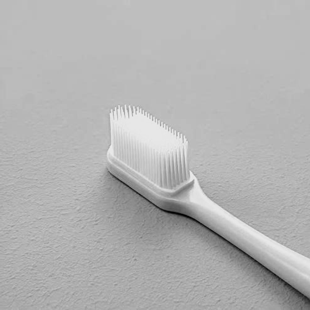 Combo Pack of 2 Oral Care Extra Soft Silicone Toothbrush (0.01mm Bristles, 2600+ Ultra-Soft Bristles, Gentle Gum Care, Safety Case) with 1 Tongue Cleaner for Oral Hygiene care