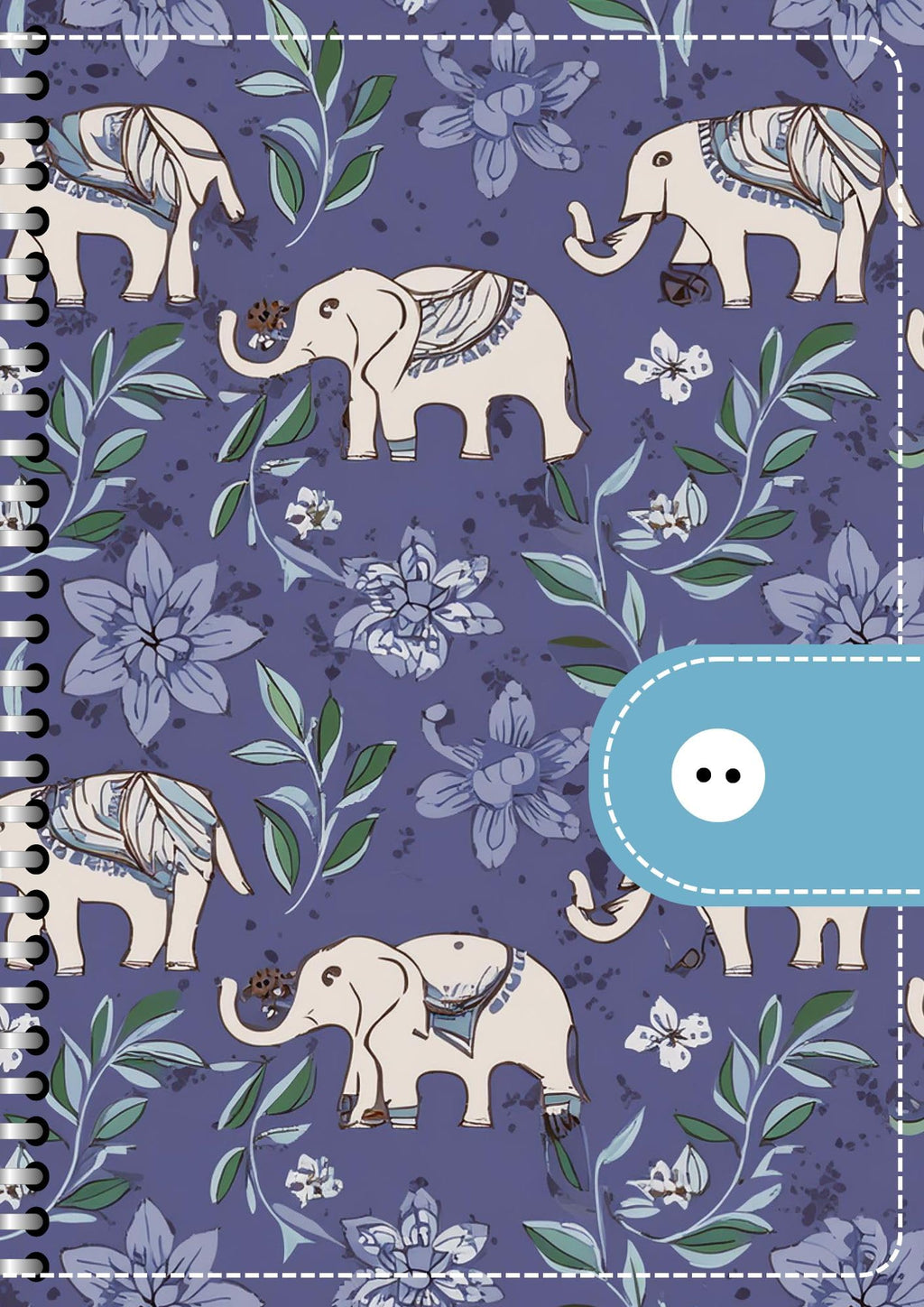 Handcrafted Spiral Bound Cartridge Paper Doodle Diary Gift Sketch Book Doodle Diaries Journal, 21cm x 15cm, 60 Pages, 155gsm, Hard Cover