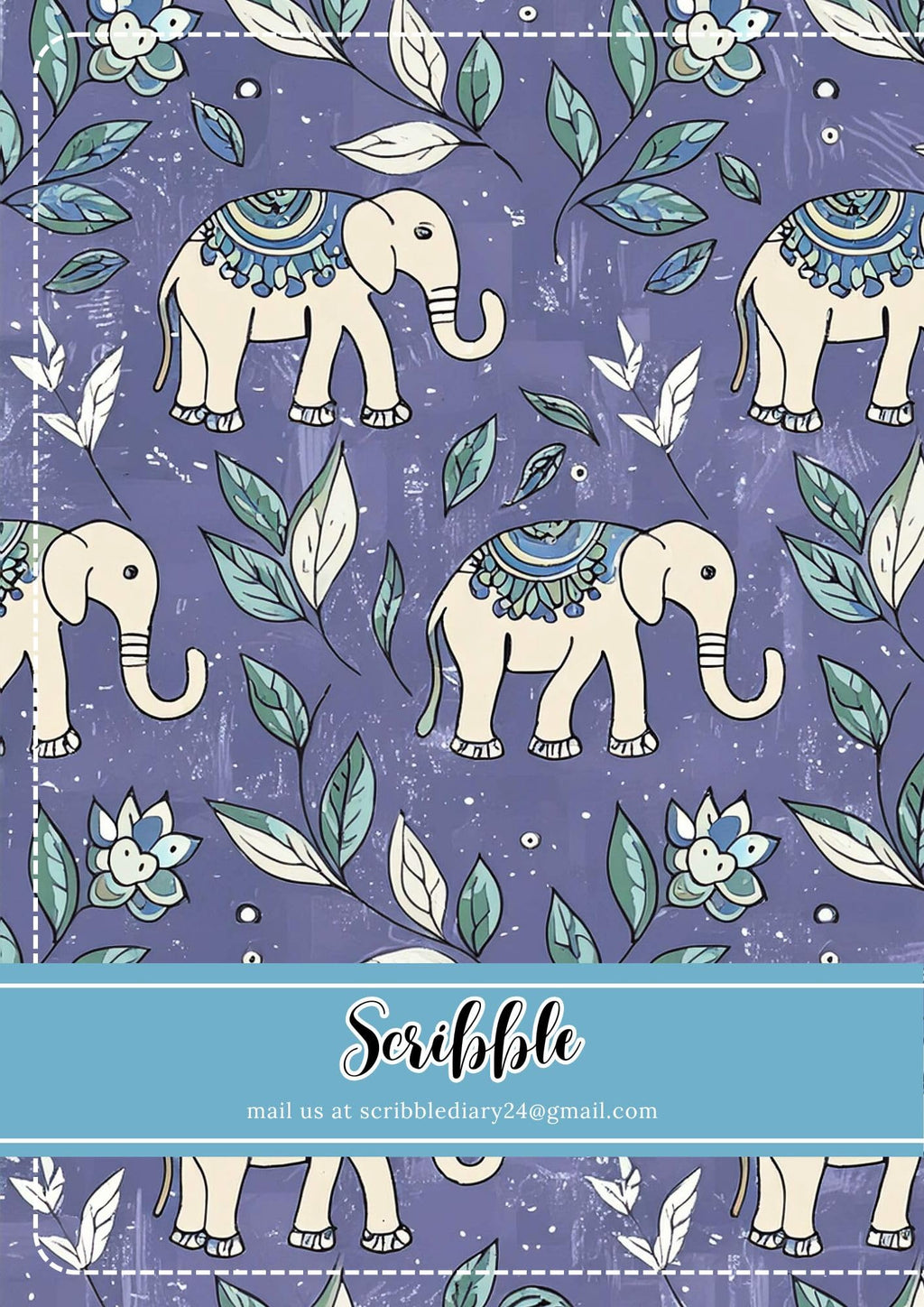 Handcrafted Spiral Bound Cartridge Paper Doodle Diary Gift Sketch Book Doodle Diaries Journal, 21cm x 15cm, 60 Pages, 155gsm, Hard Cover