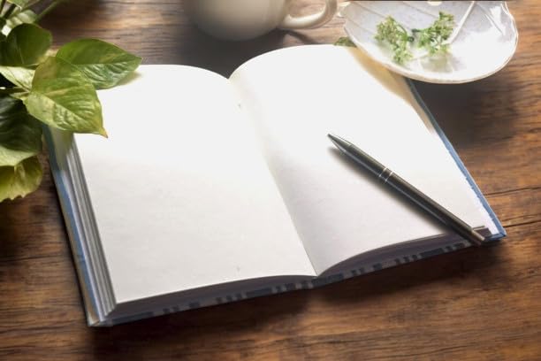 Festive Gift Set: A5 Handmade Diary with Designer Fabric Cover & 6-Piece Handcrafted Diya Set – Perfect for Diwali, Celebrations & Home Décor