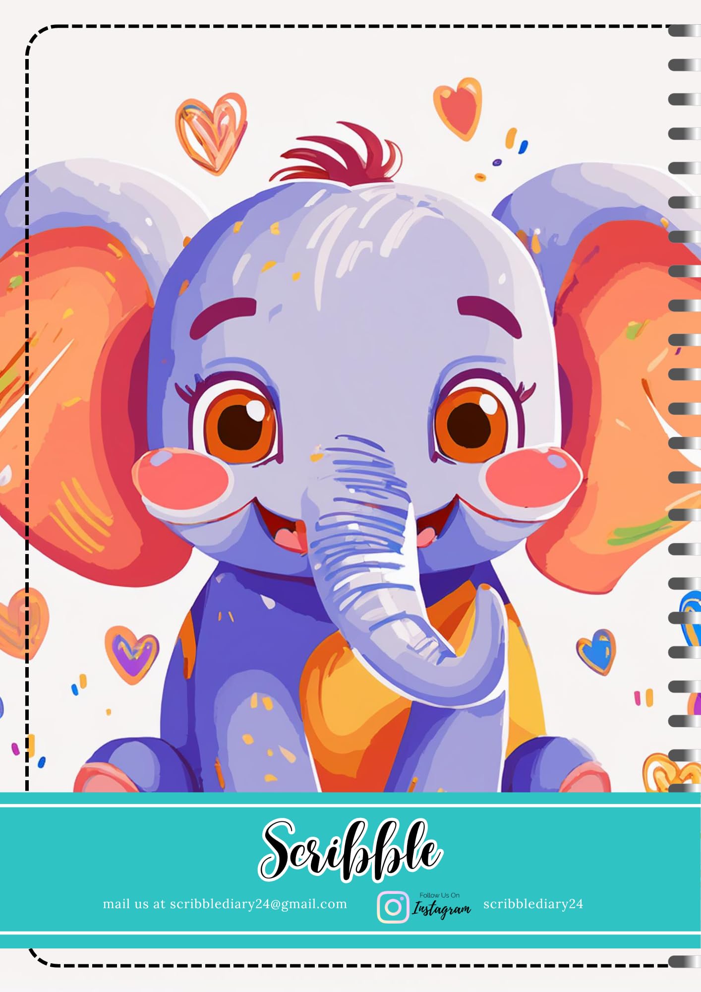 sketchbook A5 for artist watercolour drawing Spiral Bound Doodle Diary Journal Gift Sketch Book Diaries, 21cm x 15cm A5, 60 Pages, 155gsm, Hard Cover, Thick Cartridge Paper