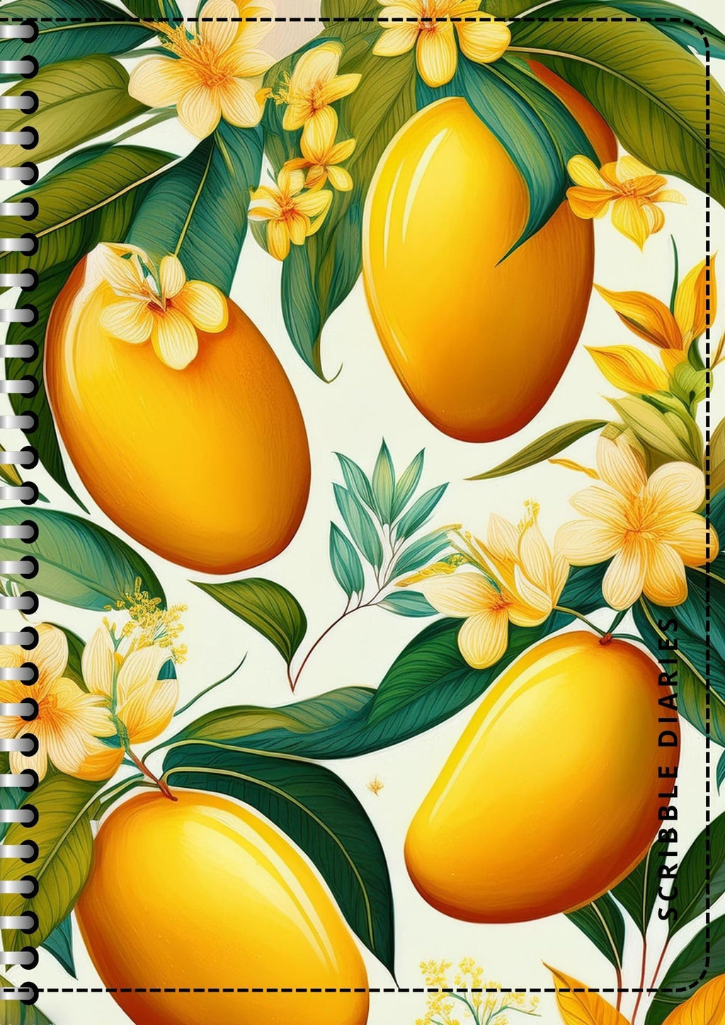 Handcrafted Print Spiral Bound Cartridge Paper Doodle Diary Gift Sketch Book drawing book Doodle Diaries Journal, Hard Cover print SP26