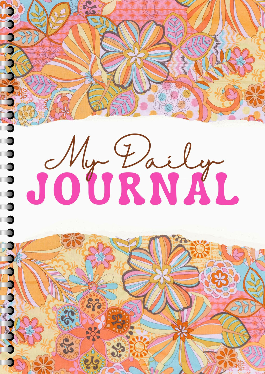 Handcrafted Spiral Bound Cartridge Paper Doodle Diary Gift Sketch Book Doodle Diaries Journal, 21cm x 15cm, 60 Pages, 155gsm, Hard Cover