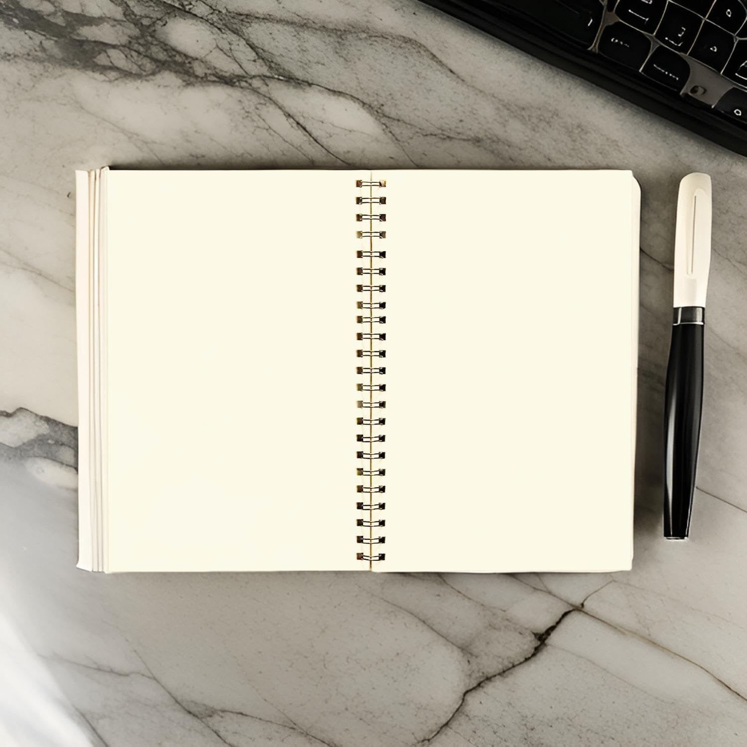 sketchbook A5 for artist watercolour drawing Spiral Bound Doodle Diary Journal Gift Sketch Book Diaries, 21cm x 15cm A5, 60 Pages, 155gsm, Hard Cover, Thick Cartridge Paper