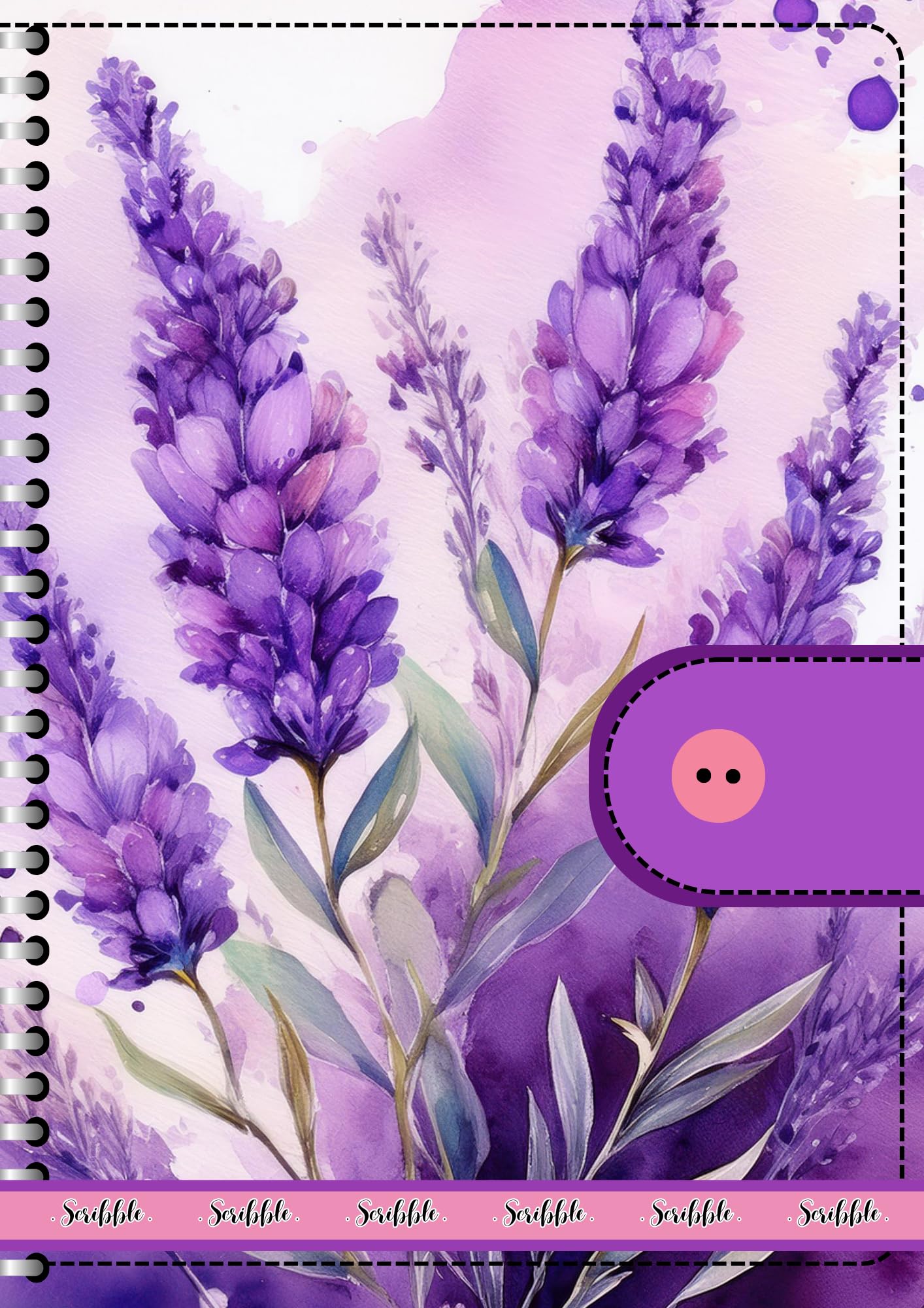 Handcrafted Print Spiral Bound Cartridge Paper Doodle Diary Gift Sketch Book drawing book Doodle Diaries Journal, Hard Cover maize