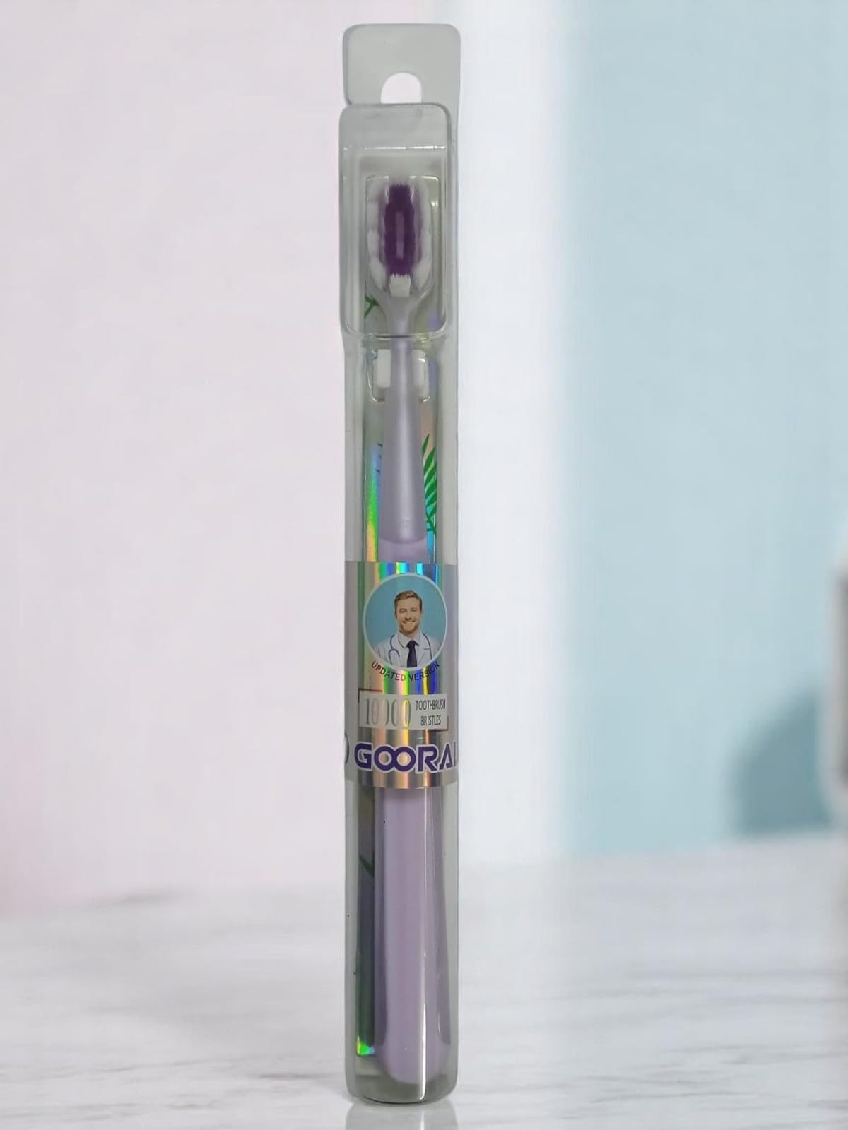 10,000+ Ultra Soft Micro Nano Bristle Toothbrush – Extra Soft for Adults, Kids & Braces – 0.15mm Gentle Gum Care – Ideal for Sensitive Teeth – With Hygienic Reusable Travel Case